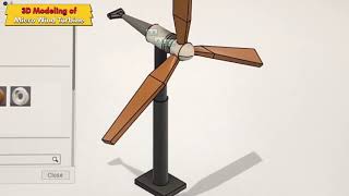 3D Modeling of Micro Wind Turbine