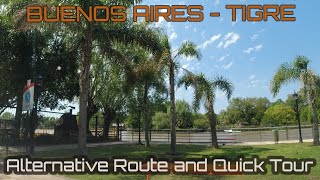 BUENOS AIRES to TIGRE - Alternative Route and Quick Tour #BADriveSeries