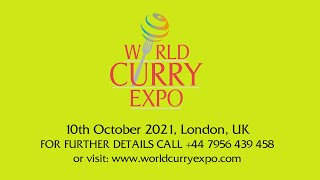 World Curry Expo 2021 Promo