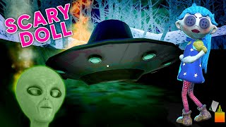 Scary Doll Is An Alien?? New UFO Escape Route 😱