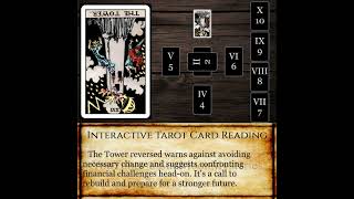 Celtic Cross Wealth: The Tower in Position 3 Reversed - Avoided Realities