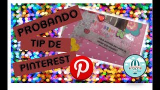 Probando tip de Pinterest #reto VEDA dia 10