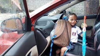 Rayn's First Day of School | Get Ready FIRST DAY LKG | Ryan V Sijo Going to School First Time