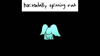 horizontally spinning rat