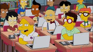 📺 Simpson - Stagione 27 [episodio 10] - scena del docente hacker