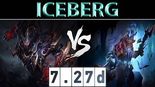 Iceberg [Shadow Fiend] vs [Pangolier] ► EU Ranked ► Dota 2 7.27d