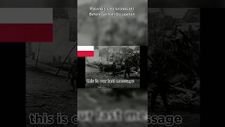 Poland Last Broadcast Before Occupation #history #ytshorts #youtubeshorts #shorts