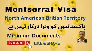 Montserrat Visa Open | North American Country British Territory | Pakistani Do not Need Visa