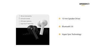 Noise Buds VS103 - Truly Wireless Earbuds with 18-Hour Playtime, HyperSync Technology, Full Touch