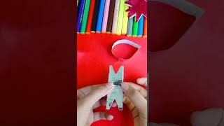 DIY paper craft // How do you make paper stars ⭐#shorts #youtube