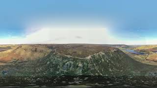 Saddleworth - UK - Dovestones Edge 360° Panorama