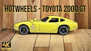 Hotwheels Toyota 2000 GT 1/64 4K HDR HLK15