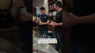 Traji Komik Olaylar 😀 #barista #coffee #shorts #keşfet #turkey #youtubeshorts #viral #eğlence