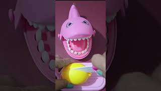 LEMON 🍋 SLICING & BABY PINK SHARK #asmr #toys #subscribe #satisfying #shorts