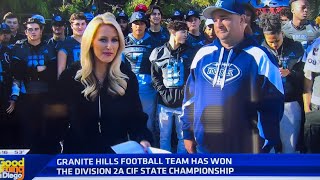 Granite Hill Eagles Football State Champs