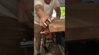 Hand chamfer with a block plane #woodworking #handtools