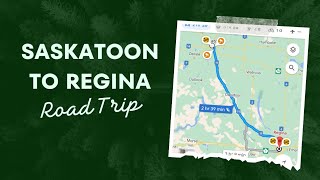 Road Trip Day 1 - Saskatoon to Regina #roadtrip #saskatoon #regina