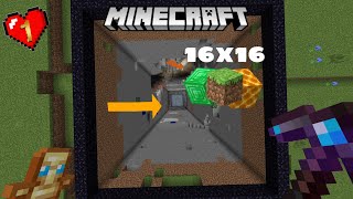 Mining the entire Chunk in Minecraft survival | Minecraft Game play