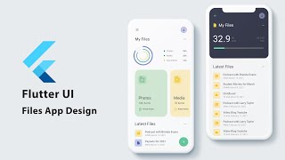 Flutter UI | Files App | SpeedCode | Protorix Code