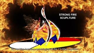 Strong Fire Sculpture - Cody