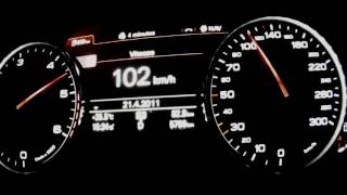 Car Speed Test New Audi A7 Sportback 3.0 TDI Amazing Acceleration