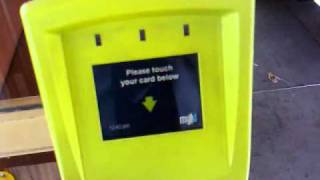 Slow Myki card scan