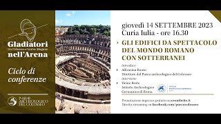 Gli edifici da spettacolo del mondo romano con sotterranei | Heinz Beste