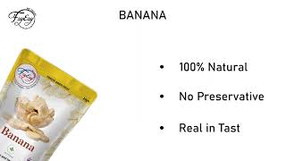 FZYEZY Natural Freeze Dried Banana Slices for Kids and Adults Pantry Groceries dehydrated Snacks