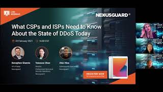 Metro Connect USA 2021 Webinar: What CSPs and ISPs Need to Know About the State of DDoS Today