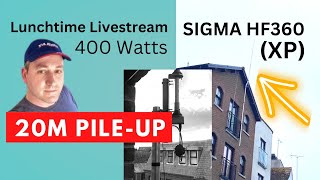 🏆 HAM Radio LIVE  - instant PILE-UP on SIGMA HF 360 - that was great fun!