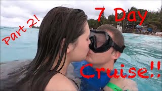 7 DAY CRUISE VLOG PART 2!! Zippin Through The Jungle!