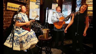 Moscow Nights - Vera Bergman and Barynya Balalaika Duo live at the Anyway Cafe Brooklyn, New York