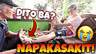 PINAHILOT KO ANG PILAY KO SA PAA ! (NAPA NGIBIT AKO SA SAKIT!)