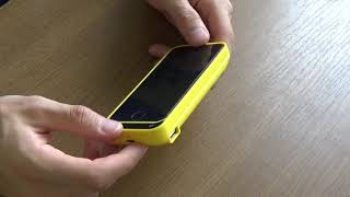 Чехол батарея для iPhone 5/5S/5C iPhone SE ProStrum Yellow 4200mah | Power Case