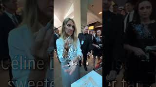 Céline is just the sweetest to her fans #foryou #viral #celinedion #highlights #sweet #fypyoutube