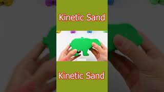 How to make a bear from kinetic sand #Shorts