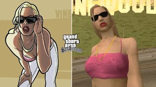 شاهد وجدت مكان المرأة الشقراء في قراند سان أندرياس | GTA San Andreas Secret Blond Girl