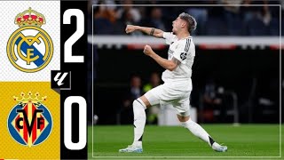 HIGHLIGHTS |  Real Madrid 2-0 Villarreal | LaLiga 2024/25