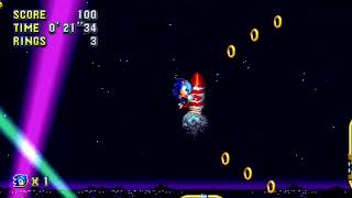 Stardust Speedway Act One Speedrun (Sonic Mania)