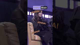 Jenna proves she DOESN'T BLINK! 😱🤯 #wednesday #shorts #interview