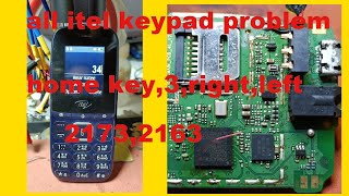 itel 2173 keypad solution//itel 2173 Home 🏠,3, right, left key not work, itel 2175 keypad solution