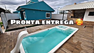 🥰Casa de praia Completinha melhor de tudo Prontinha para morar! vem conferir essa excelente opção ⭐️