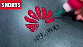 Shorts | Smartphone Brand Logo Pancake Art - Huawei | LEMON Pancake