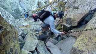 Tatry - Drabinka na Zamarłej Turni - Orla Perć - wrzesień 2013