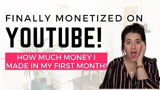 I Got Monetized on YouTube! My First YouTube Paycheck (2024)