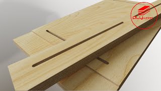 A smarter safety and perfect cut with table saw! Woodworking Tools