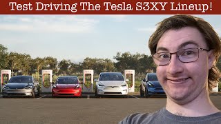 I Test Drove Tesla's Entire S3XY Lineup