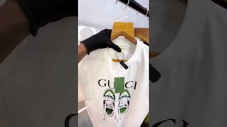 Product Name: Gucci Sneaker Edition Drop Shoulder Premium Tshirt | #shortvideo #gucci #viralshorts