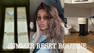 SUMMER RESET ROUTINE | pulizie di casa & home tour, reset digitale, organizzazione matrimonio & more