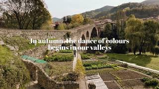 In autumn, the dance of colours begins in our valleys. Catalan Pyrenees, Open 365